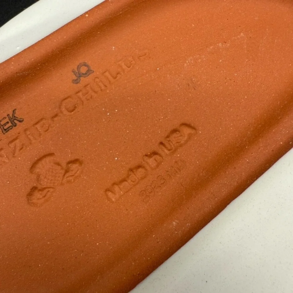 MacKenzie-Childs Courtly Check Bunny Dish – Handcrafted Ceramic – Made in USA 03 - Picture 4 of 4